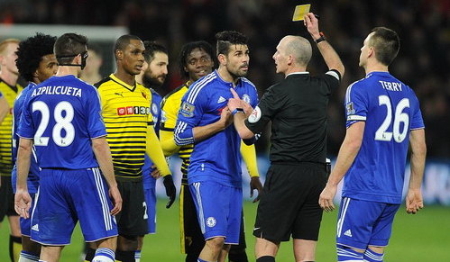 Diego Costa lại ‘giở trò’ trên sân